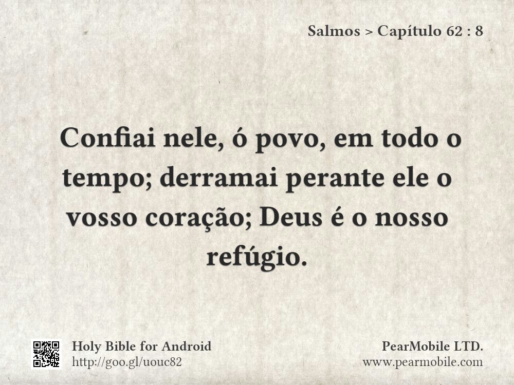 Salmos, Capítulo 62:8